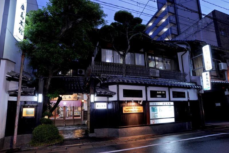 פוקואוקה Japanese Ryokan Kashima Honkan מראה חיצוני תמונה